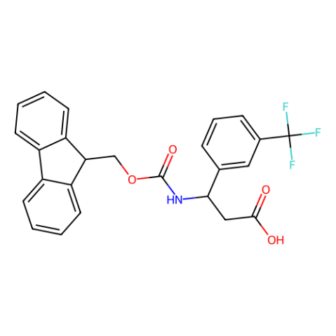 aladdin 阿拉丁 F338007 Fmoc-(S)-3-氨基-3-(3-三氟甲基苯基)丙酸 507472-20-0 98%