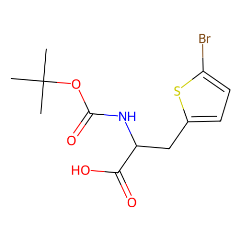 aladdin 阿拉丁 B355888 Boc-D-α-（5-溴噻吩基）丙氨酸 261380-16-9 98%