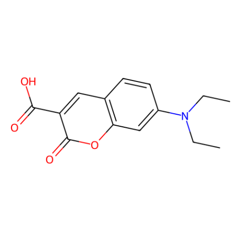 aladdin 阿拉丁 D424384 7-(二乙基氨基)香豆素-3-甲酸 50995-74-9 10mM in DMSO