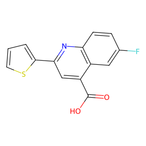 aladdin 阿拉丁 F380457 6-氟-2-（噻吩-2-基）喹啉-4-羧酸 33289-53-1