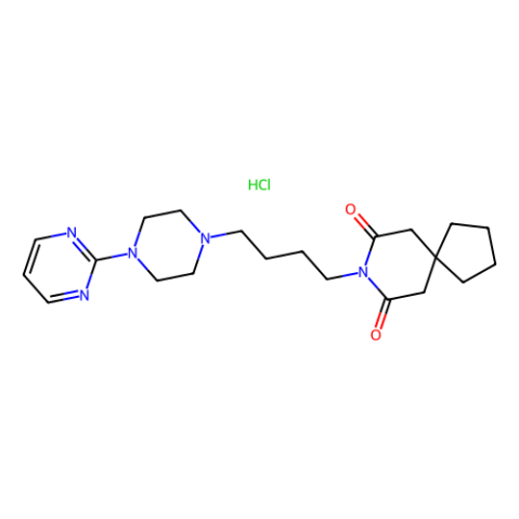 aladdin 阿拉丁 B129462 盐酸丁螺环酮 33386-08-2 ≥99%