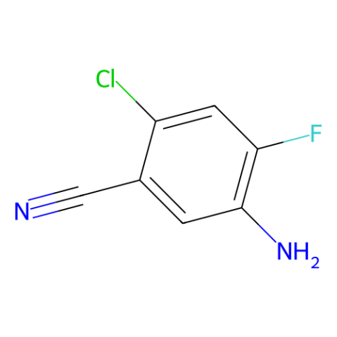 aladdin 阿拉丁 A586728 5-氨基-2-氯-4-氟苯甲腈 123614-87-9 98%