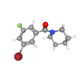 aladdin 阿拉丁 B586994 (3-溴-5-氟苯基)(哌啶-1-基)甲酮 1326982-04-0 95%