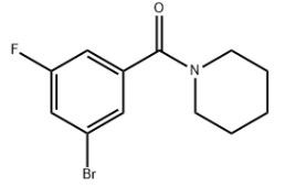 aladdin 阿拉丁 B586994 (3-溴-5-氟苯基)(哌啶-1-基)甲酮 1326982-04-0 95%
