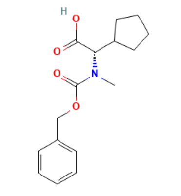 aladdin 阿拉丁 S588353 (S)-2-((苄氧基)羰基)(甲基)氨基)-2-环戊基乙酸 2411591-78-9 98%