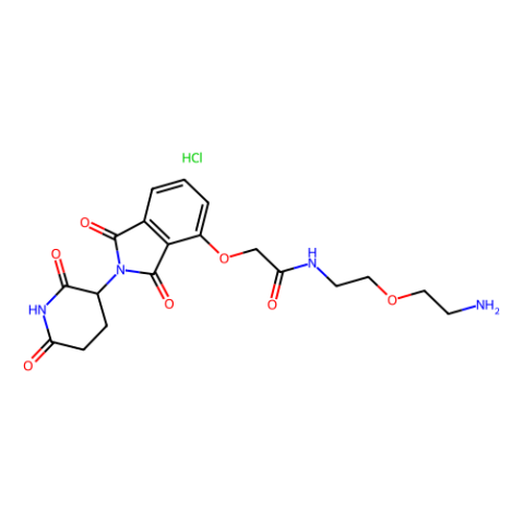 aladdin 阿拉丁 T288378 Thalidomide-O-amido-PEG-C2-NH2 hydrochloride 2204226-02-6 95%