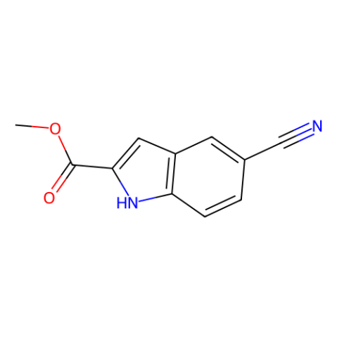 aladdin 阿拉丁 M586754 5-氰基-1H-吲哚-2-羧酸甲酯 1245648-71-8 98%