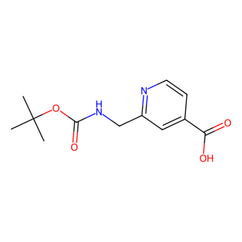 aladdin 阿拉丁 T589206 2-(((叔丁氧基羰基)氨基)甲基)异烟酸 473924-63-9 98%