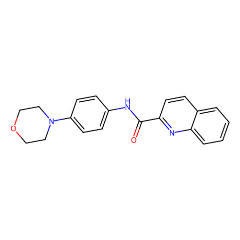 aladdin 阿拉丁 N422333 N-[4-(morpholin-4-yl)phenyl]quinoline-2-carboxamide 190437-83-3 10mM in DMSO