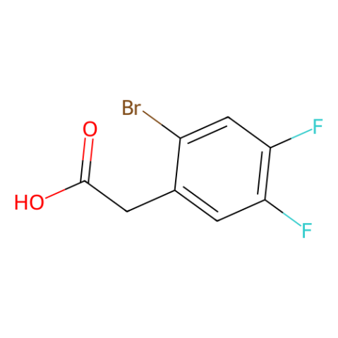 aladdin 阿拉丁 B590505 2-溴-4,5-二氟苯基乙酸 883502-07-6 97%