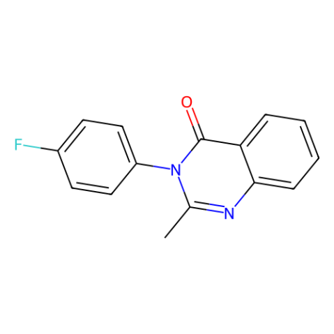 aladdin 阿拉丁 F422326 3-(4-氟苯基)-2-甲基-4(3H)-喹唑啉酮 1897-80-9 10mM in DMSO