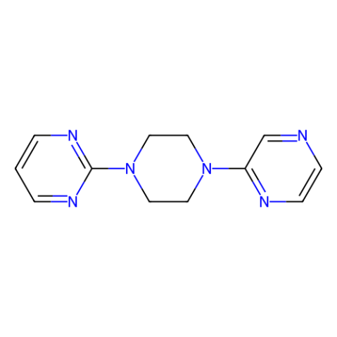 aladdin 阿拉丁 P421419 1-(Pyrazine-2-yl)-4-(pyrimidine-2-yl)piperazine 137448-39-6 10mM in DMSO