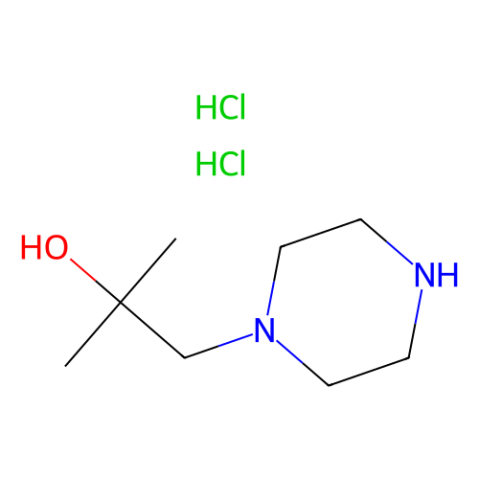 aladdin 阿拉丁 M586237 2-甲基-1-(哌嗪-1-基)丙-2-醇二盐酸盐 1044707-11-0 97%