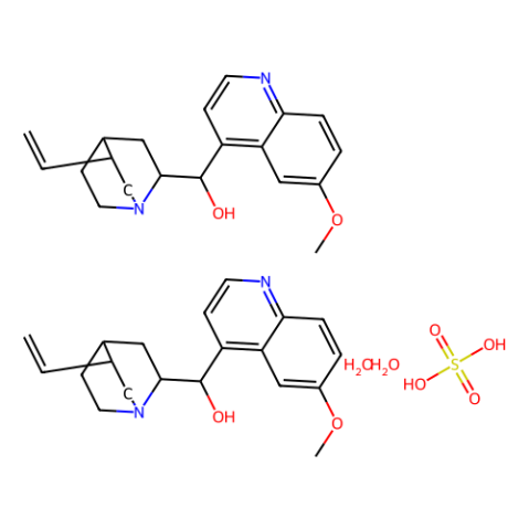 aladdin 阿拉丁 Q425325 硫酸奎尼丁 6591-63-5 10mM in DMSO