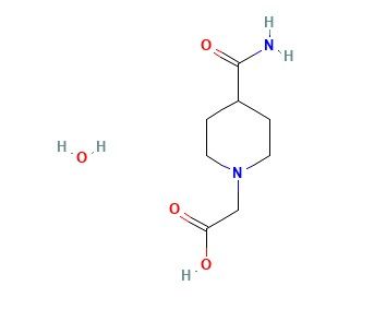 aladdin 阿拉丁 A482991 [4-(氨基羰基)哌啶-1-基]乙酸水合物 1262772-80-4 95%