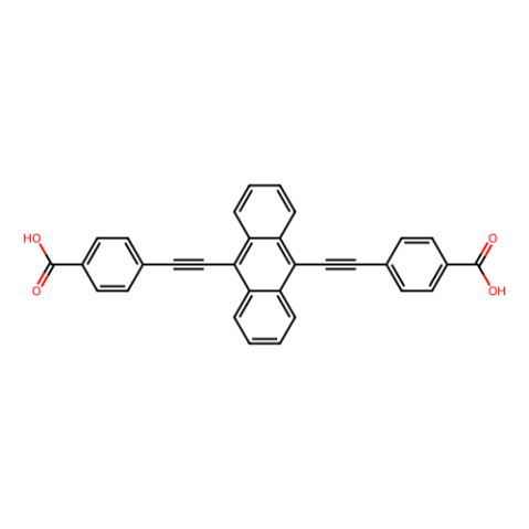 aladdin 阿拉丁 A587423 4,4'-(蒽-9,10-二基双(乙炔-2,1-二基))二苯甲酸 1562777-29-0 98%