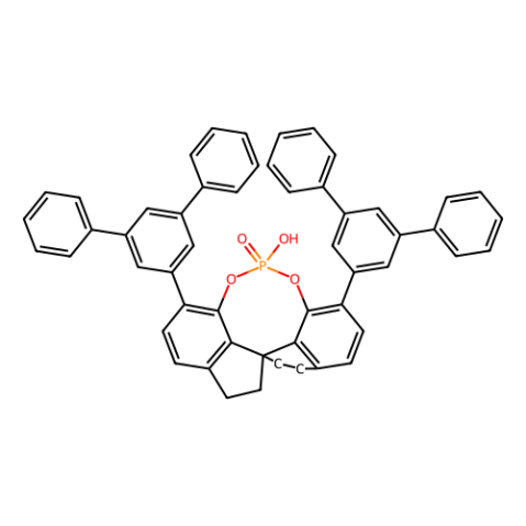 aladdin 阿拉丁 B281915 （11aR）-3,7-双（[1,1''：3''，1''''-三苯基]-5''-基）-10,11,12,13-四氢-5-羟基-5-氧二茚并[7,1-de:1''，7'-fg][1,3,2]二氧磷杂八环 1352810-38-8 98%,99% ee
