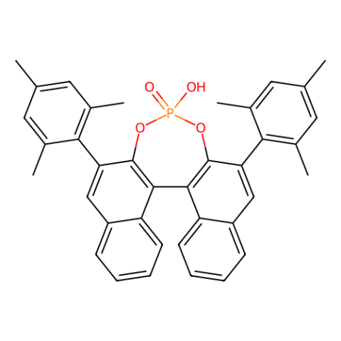aladdin 阿拉丁 B282093 （11bS）-4-羟基-2,6-双（2,4,6-三甲基苯基）-4-氧化物-二萘并[2,1-d：1''，2''-f] [1,3， 2]二氧杂磷杂七环 878111-18-3 95%