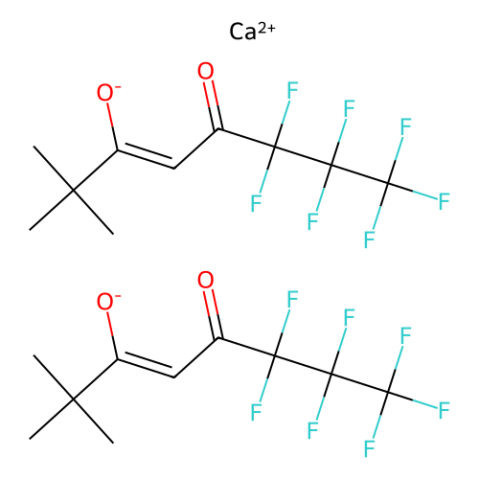 aladdin 阿拉丁 B282352 双（6,6,7,7,8,8,8,8-七氟-2,2-二甲基-3,5-辛二酸钙）钙[Ca（FOD）2] 124053-49-2 95%