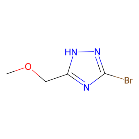 aladdin 阿拉丁 B478634 5-溴-3-(甲氧基甲基)-1H-1,2,4-三唑 1210892-10-6 试剂级