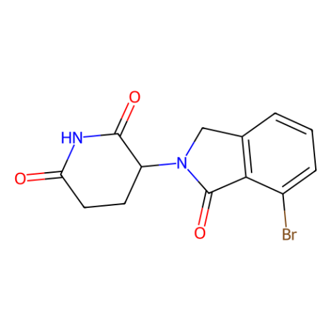 aladdin 阿拉丁 B588216 3-(7-溴-1-氧代异吲哚啉-2-基)哌啶-2,6-二酮 2229976-08-1 98%