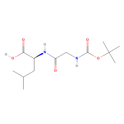 aladdin 阿拉丁 B589342 (S)-2-(2-((叔丁氧基羰基)氨基)乙酰氨基)-4-甲基戊酸 51871-42-2 95%