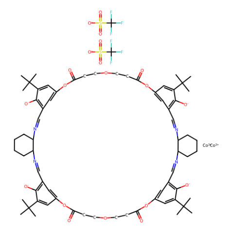 aladdin 阿拉丁 C282480 环状寡聚双[[（1R，2R）-（+）-1,2-环己烷二氨基-N，N-双（3,3-二叔丁基水杨基）钴（III）三氟甲磺酸盐]-5,5-双（ 2-羧乙基）醚 647036-07-5 95%