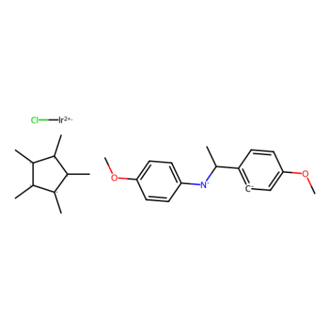 aladdin 阿拉丁 C283107 氯（五甲基环戊二烯基）{5-甲氧基-2-{1-[（4-甲氧基苯基）亚氨基-kN]乙基}苯基-kC}铱（III） Iridicycle-MeO 1258964-48-5 99%