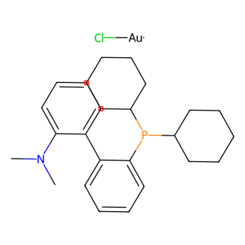 aladdin 阿拉丁 C283216 氯[2-（二环己基膦基）-2''-（（N，N-二甲基氨基））-1,1''-联苯]金（I） 1196707-11-5 98%