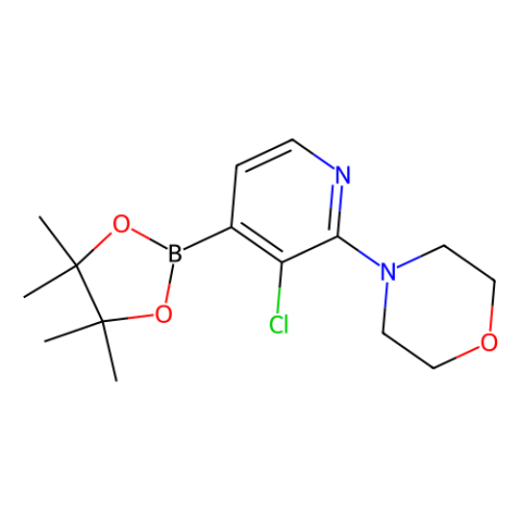 aladdin 阿拉丁 C290824 4-（3-氯-4-（4,4,5,5-四甲基-1,3,2-二氧杂硼硼烷-2-基）吡啶-2-基）吗啉 957198-28-6 >98%