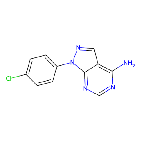 aladdin 阿拉丁 C479270 1-(4-氯苯基)-1H-吡唑并[3,4-d]嘧啶-4-胺 6289-04-9 试剂级