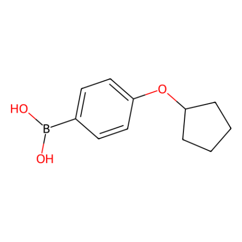 aladdin 阿拉丁 C590438 (4-(环戊基氧基)苯基)硼酸（含不等量酸酐） 871830-02-3 97%