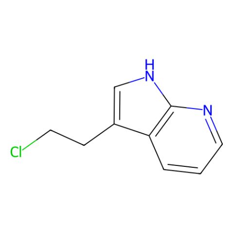 aladdin 阿拉丁 C590682 3-(2-氯乙基)-1H-吡咯并[2,3-b]吡啶 90929-74-1 98%