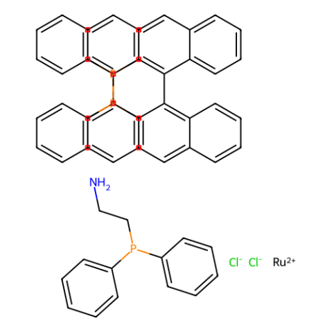 aladdin 阿拉丁 D282768 二氯[（R）-双（二苯基膦基）-1,1-联萘基] [2-（二苯基膦基乙胺）钌（II） 1097731-98-0 97%