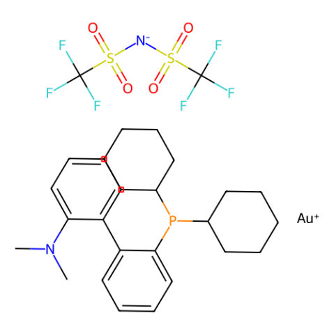 aladdin 阿拉丁 D283217 [2-（二环己基膦基）-2''-（N，N-二甲基氨基）-1,1''-联苯] [双（三氟甲基）磺酰亚胺基]金（I） 1188507-66-5 98%