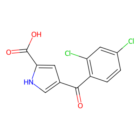 aladdin 阿拉丁 D388344 4-（2,4-二氯苯甲酰基）-1H-吡咯-2-羧酸 886361-05-3 ≥95%