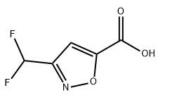 aladdin 阿拉丁 D587914 3-(二氟甲基)异恶唑-5-羧酸 1935503-24-4 95%