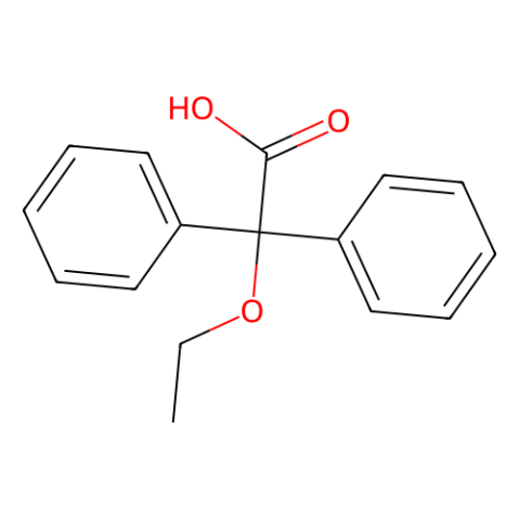 aladdin 阿拉丁 E332061 乙氧基（二苯基）乙酸 7495-45-6 ≥98%