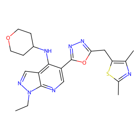 aladdin 阿拉丁 G177278 GSK-356278,磷酸二酯酶 4 (PDE4) 抑制剂 720704-34-7 97%