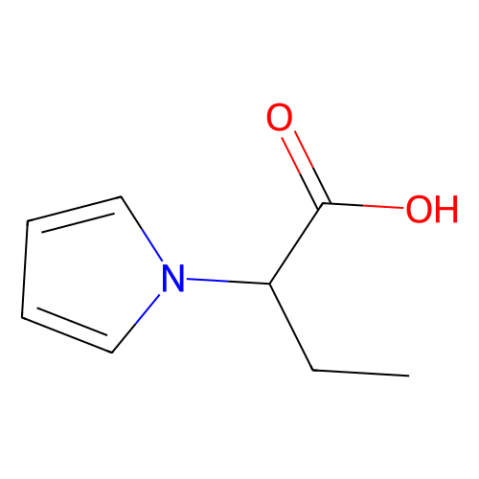 aladdin 阿拉丁 H479290 2-(1H-吡咯-1-基)丁酸 63794-75-2 试剂级