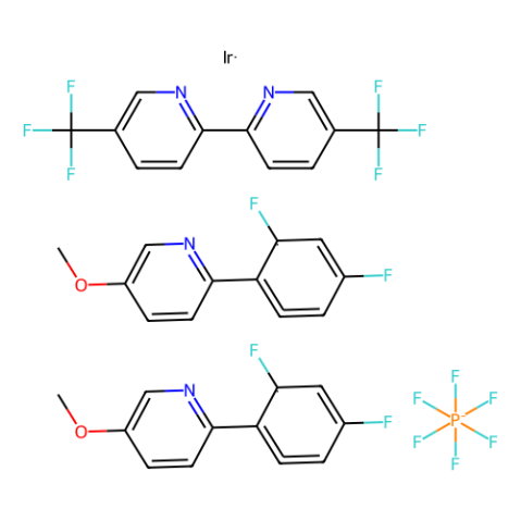 aladdin 阿拉丁 I588285 [Ir(dFOMeppy)2-(5,5'-dCF3bpy)]六氟磷酸盐 2307271-69-6 97%