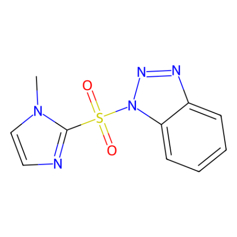 aladdin 阿拉丁 M469534 1-[(1-甲基-1H-咪唑-2-基)磺酰基]-1H-苯并三唑 678173-46-1 97%