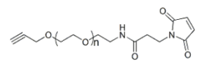 aladdin 阿拉丁 A163218 炔 PEG 马来酰亚胺, ALK-PEG-MAL MW 2000 Da