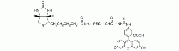 aladdin 阿拉丁 B163339 生物素-PEG-荧光素，生物素-PEG-FITC MW 3400 Da