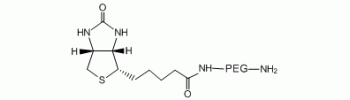 aladdin 阿拉丁 B163375 生物素-PEG-氨基, 生物素 PEG 胺 MW 600 Da