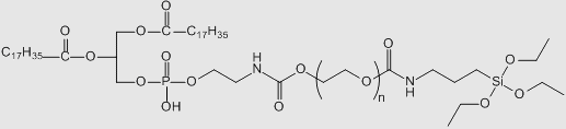 aladdin 阿拉丁 D163627 二硬脂酰基磷脂酰乙醇胺 PEG 硅烷, DSPE-PEG-硅烷 MW 3400 Da