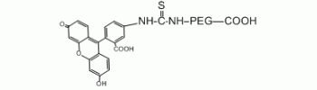 aladdin 阿拉丁 F163671 Fluorescein PEG acid, FITC-PEG-COOH 95%,MW 1000 Da