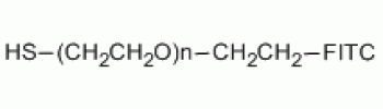 aladdin 阿拉丁 F163699 Fluorescein PEG Thiol, FITC-PEG-SH 95%, MW 1000 Da