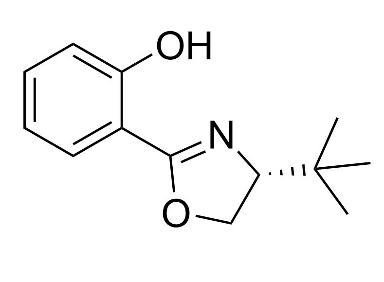 (R)-2-(4-(叔丁基)-4,5-二氢恶唑-2-基)苯酚 150699-10-8