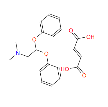 化合物 T25786;化合物 T25786;2,2-diphenoxyethyl(dimethyl)ammonium fumarate (1:1)